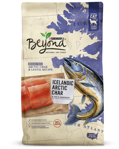 Purina Beyond Grain Free Icelandic Arctic Char & Lentil Dry Cat Food