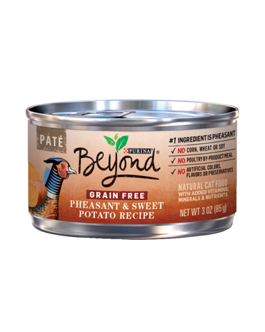 Purina Beyond Grain Free Pheasant & Sweet Potato Recipe Paté Wet Cat Food