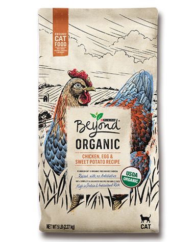 Purina Beyond Organic Chicken, Egg, & Sweet Potato Recipe Dry Cat Food