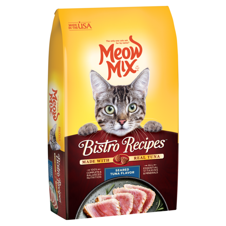 Meow Mix Bistro Recipes Seared Tuna Flavor Dry Cat Food