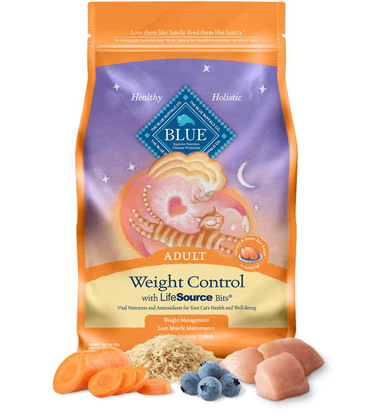 Blue Buffalo Weight Control Adult Chicken & Brown Rice Recipe Dry Cat Food