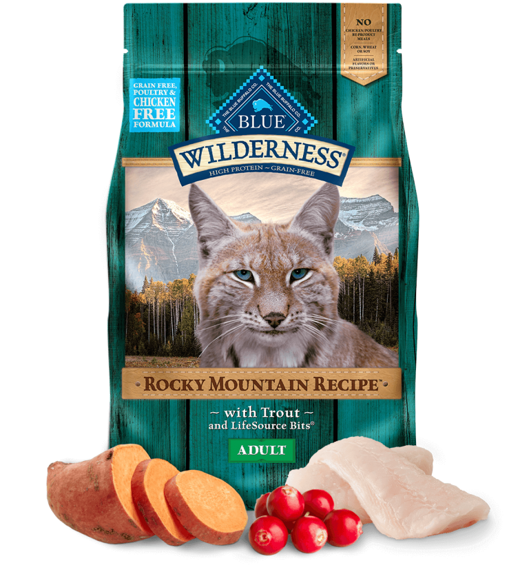 Blue Buffalo Wilderness Adult Rocky Mountain Recipe With Trout Dry Cat Food