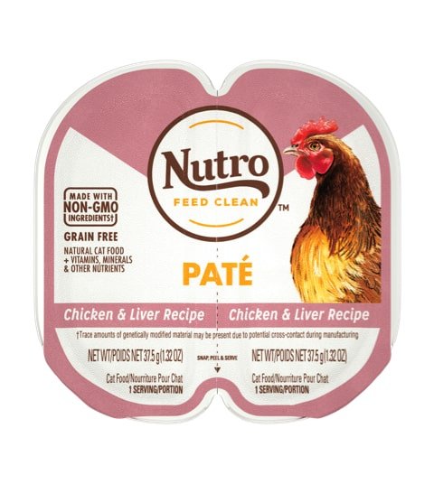 Nutro Paté Chicken & Liver Recipe Wet Cat Food