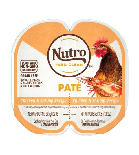 Nutro Paté Chicken & Shrimp Recipe Wet Cat Food