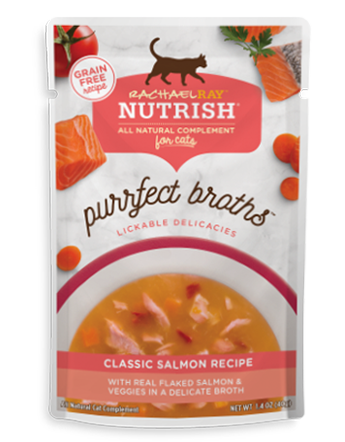 Nutrish Purrfect Broths Classic Salmon Recipe Wet Cat Food