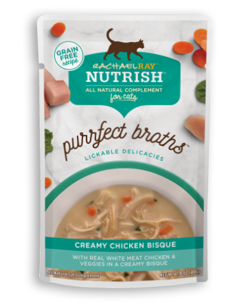 Nutrish Purrfect Broths Creamy Chicken Bisque Wet Cat Food