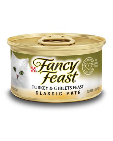Fancy Feast Classic Paté Turkey & Giblets Feast Wet Cat Food