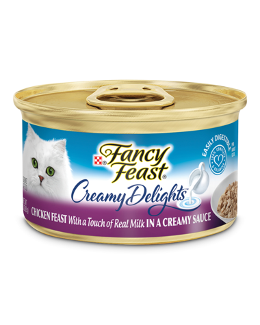 Fancy Feast Creamy Delights Chicken Feast With Milk In Creamy Sauce Wet Cat Food