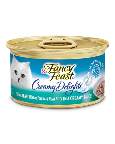 Fancy Feast Creamy Delights Tuna Feast With Milk In Creamy Sauce Wet Cat Food
