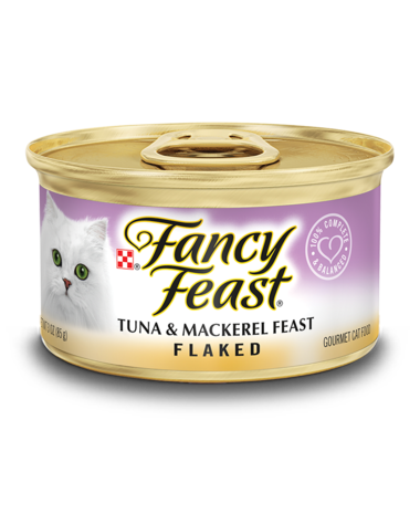 Fancy Feast Flaked Tuna & Mackerel Feast Wet Cat Food