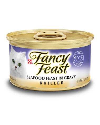 Fancy Feast Grilled Seafood Feast In Gravy Wet Cat Food