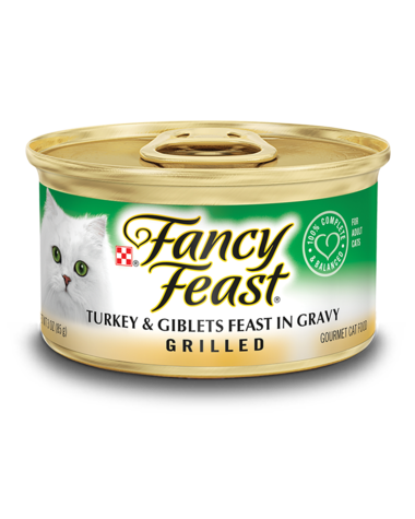 Fancy Feast Grilled Turkey & Giblets Feast In Gravy Wet Cat Food