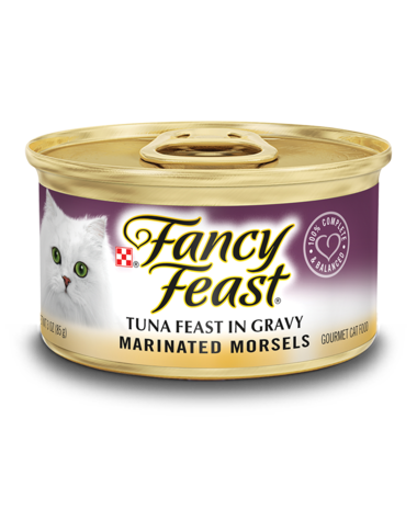 Fancy Feast Marinated Morsels Tuna Feast In Gravy Wet Cat Food