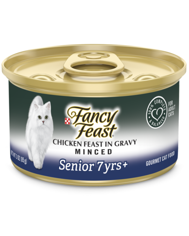 Fancy Feast Minced Chicken Feast In Gravy Senior 7+ Wet Cat Food