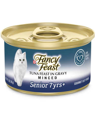 Fancy Feast Minced Tuna Feast In Gravy Senior 7+ Wet Cat Food