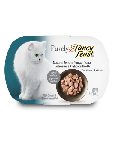 Fancy Feast Purely Natural Tender Tongol Tuna Entrée In Broth Wet Cat Food