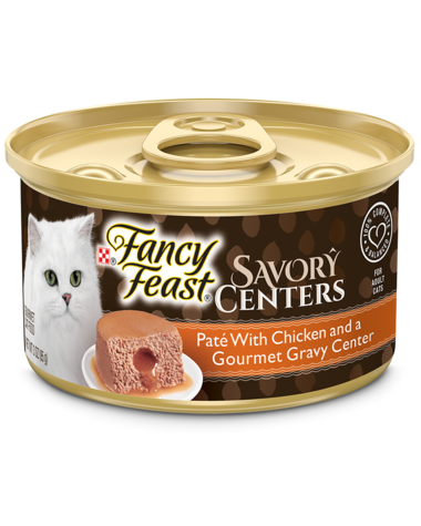 Fancy Feast Savory Centers Chicken Paté & Gourmet Gravy Wet Cat Food