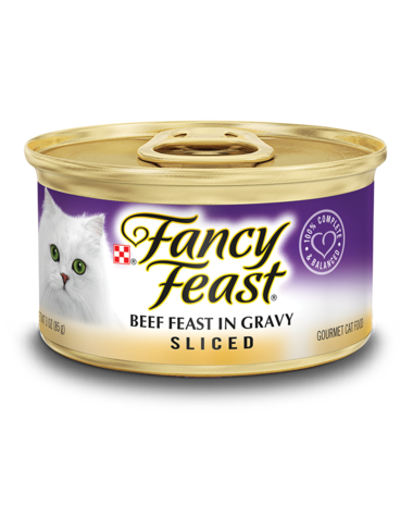 Fancy Feast Sliced Beef Feast In Gravy Wet Cat Food