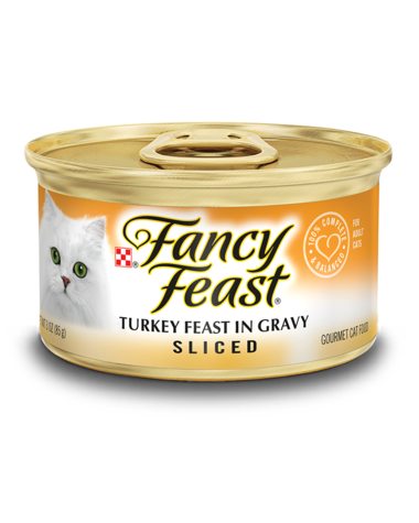 Fancy Feast Sliced Turkey Feast In Gravy Wet Cat Food
