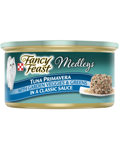 Fancy Feast Medleys Tuna Primavera With Garden Veggies & Greens In Sauce Wet Cat Food