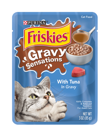 Friskies Gravy Sensations Tuna In Gravy Wet Cat Food