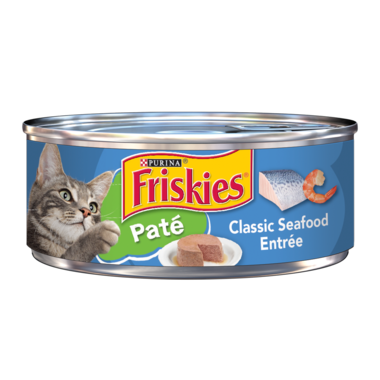 Friskies Paté Classic Seafood Entrée Wet Cat Food