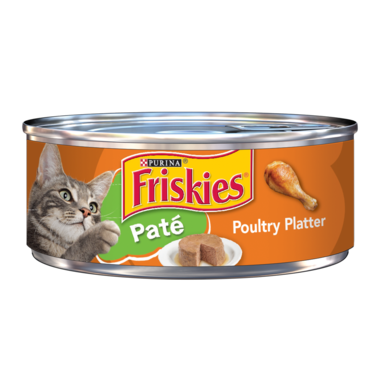 Friskies Paté Poultry Platter Wet Cat Food