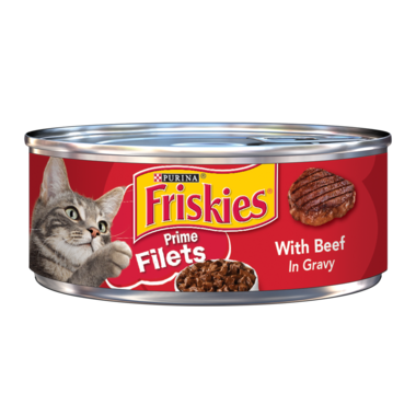 Friskies Prime Filets Beef In Gravy Wet Cat Food
