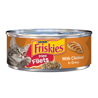 Friskies Prime Filets Chicken In Gravy Wet Cat Food