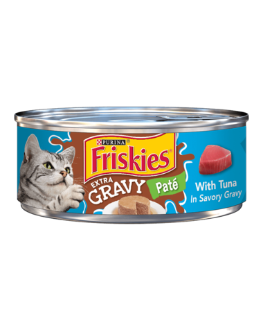 Friskies Extra Gravy Tuna Paté In Gravy Wet Cat Food
