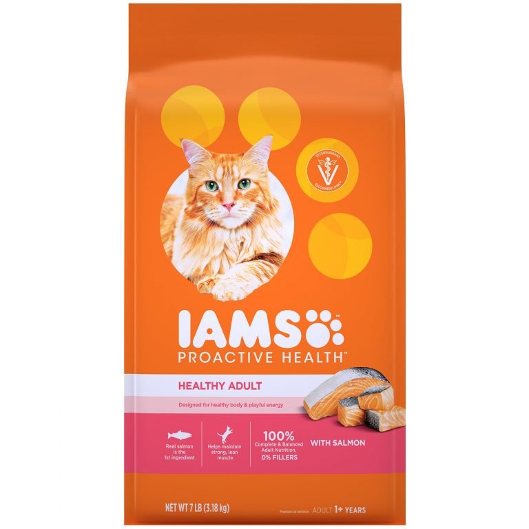 IAMS Proactive Health Healthy Adult With Salmon Dry Cat Food