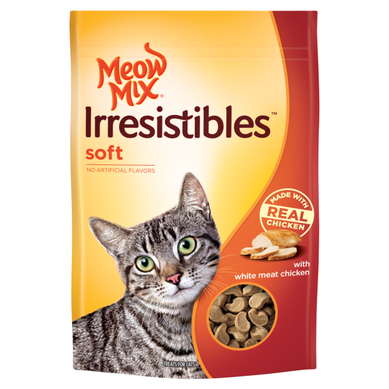 Meow Mix Irresistibles Real White Meat Chicken Soft Cat Treats