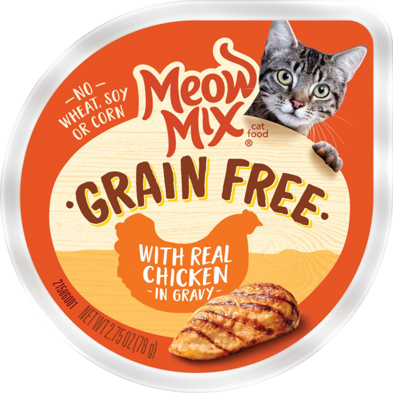 Meow Mix Grain Free Real Chicken In Gravy Wet Cat Food