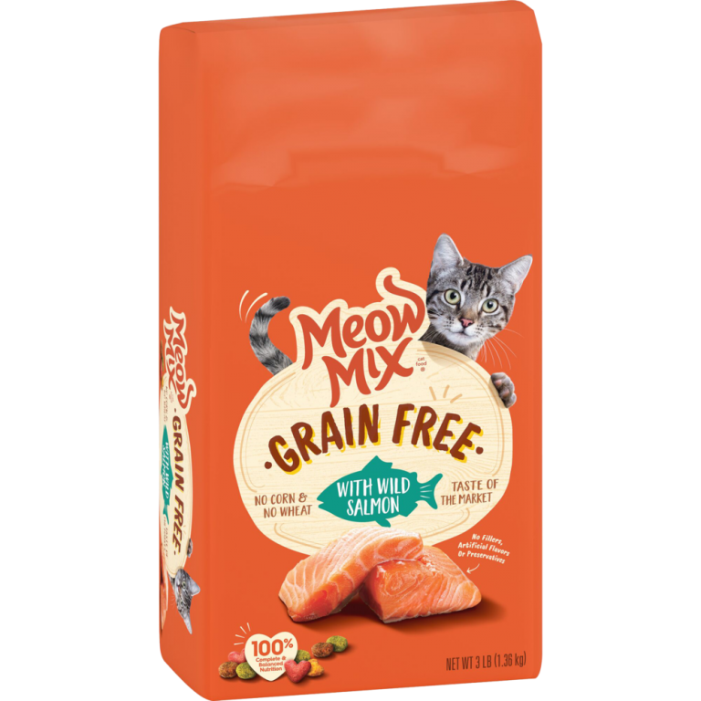 Meow Mix Grain Free Wild Salmon Dry Cat Food