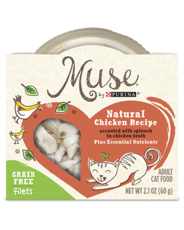 Muse Grain Free Filets Natural Chicken Recipe Wet Cat Food