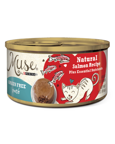 Muse Grain Free Paté Natural Salmon Recipe Wet Cat Food