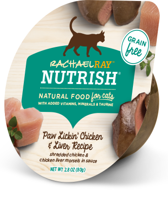 Nutrish Paw Lickin’ Chicken & Liver Recipe Wet Cat Food