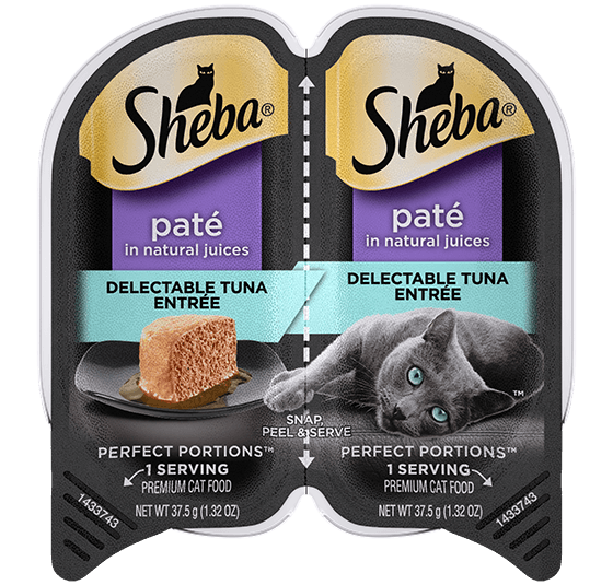 Sheba Paté Delectable Tuna Entrée Wet Cat Food
