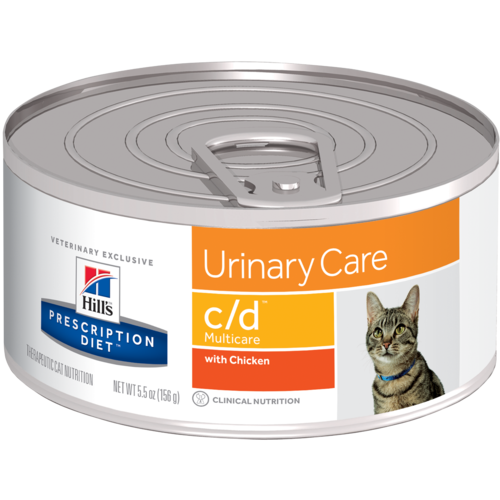 Hill’s Pet Prescription Diet C/D Urinary Care With Chicken Wet Cat Food