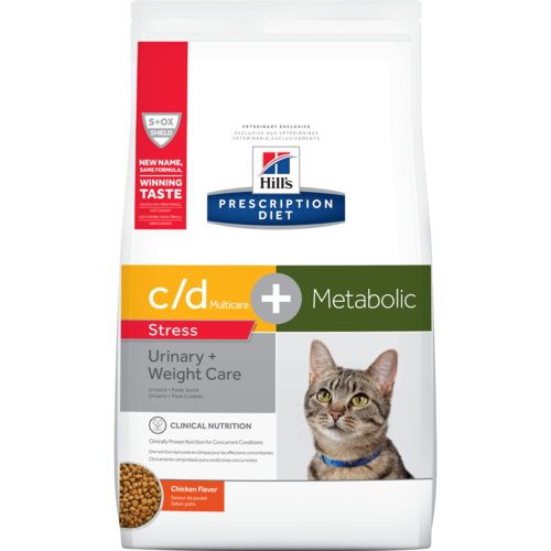 Hill’s Pet Prescription Diet C/D + Metabolic Stress Chicken Flavor Dry Cat Food
