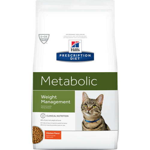 Hill’s Pet Prescription Diet Weight Management Metabolic Chicken Flavor Dry Cat Food