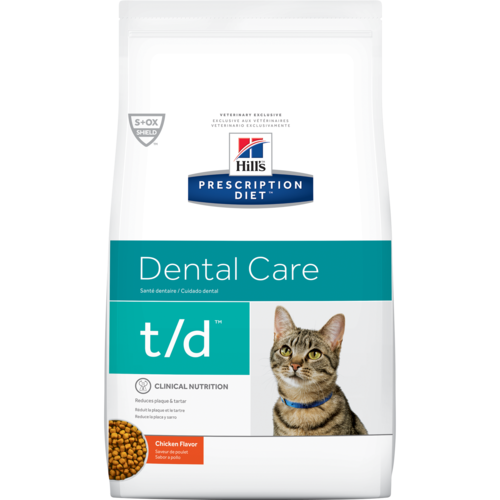 Hill’s Pet Prescription Diet T/D Dental Care Chicken Flavor Dry Cat Food