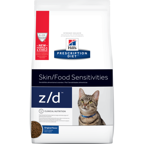 Hill’s Pet Prescription Diet Z/D Skin/Food Sensitivities Original Flavor Dry Cat Food