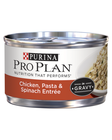 Purina Pro Plan Chicken, Pasta & Spinach Entrée In Gravy Wet Cat Food