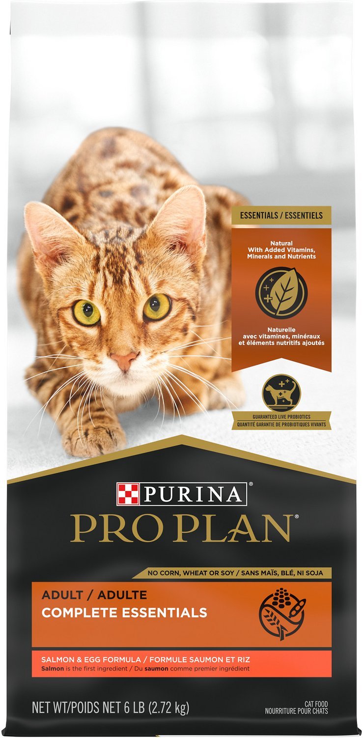 Purina Pro Plan Complete Essentials Salmon & Egg Formula Dry Cat Food