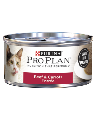 Purina Pro Plan Grain Free Beef & Carrots Entrée Wet Cat Food