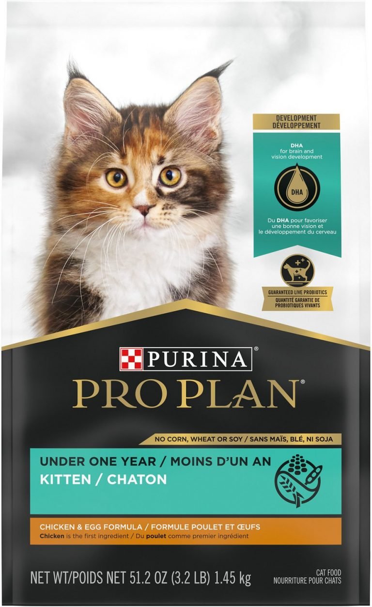 Purina Pro Plan Grain Free Chicken & Egg Formula Dry Kitten Food