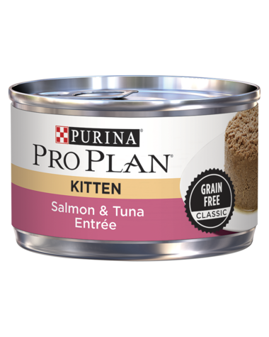 Purina Pro Plan Grain Free Salmon & Tuna Entrée Wet Kitten Food