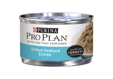Purina Pro Plan Grilled Seafood Entrée In Gravy Wet Cat Food