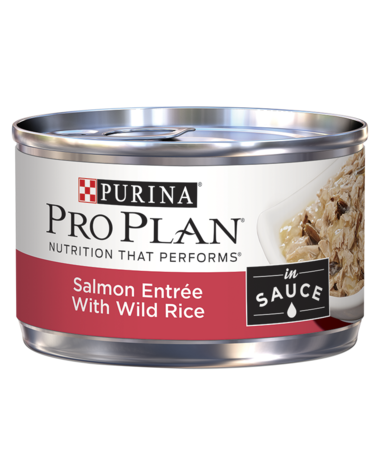 Purina Pro Plan Salmon Entrée With Wild Rice In Sauce Wet Cat Food